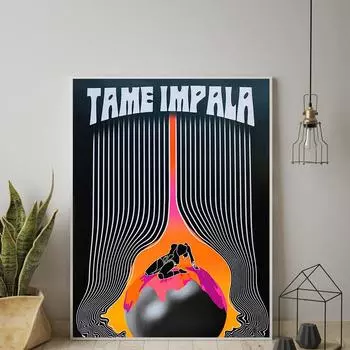 Современные модные плакаты и печать Tame Impala: Я знаю меньше и лучше Картина на холсте 21cm30cm NoFrame