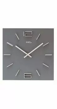 Современные настенные часы кварцевого типа компании AMS