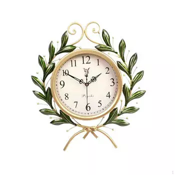 Современные настенные часы, стильный домашний акцент, бесшумные тикающие часы для жилого пространства золотистый