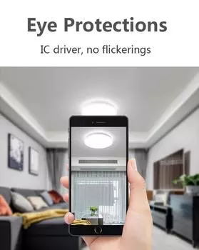 Современные потолочные светодиодные светильники для кухни 220 В, светодиодные потолочные светильники, светильники 15/18/20/30/50 Вт, светодиодные светильники для гостиной, спальни, кухни Neutral light