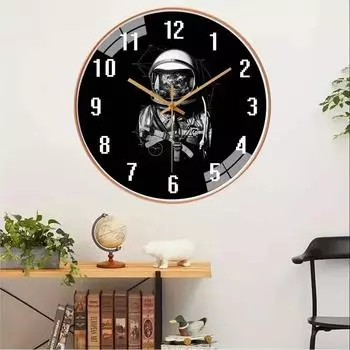 Современные простые и минималистичные настенные часы, бесшумные настенные часы без тикания для учебы, спальни, гостиной, ванной комнаты 8 inch