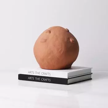 Современные простые смоляные черно-белые глиняные шары для головы, украшения для кабинета, гостиной, офиса продаж, светильники