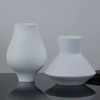 Современные простые украшения из смоляной вазы, модель дома, офиса продаж, отеля, виллы, гостиной, кабинета, стильных мягких украшений