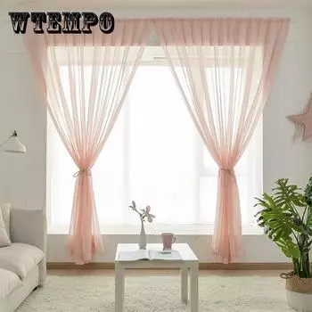 Современные прозрачные шторы на липучке белого цвета для украшения гостиной, прозрачные шторы с рисунком снежинки для спальни, домашний декор 50*270CM 1PCS