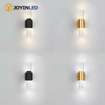 Современные пузырьковые светодиодные настенные светильники с кристаллами, комод для ванной комнаты, гостиной, спальни, золотые/серебряные настенные бра, домашний декор, осветительные люстры Warm White золотистый