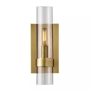 Современные роскошные настенные светильники со стеклянным абажуром, золотые/черные настенные светильники для спальни, гостиной, ресторана, светодиодные бра Warm White (2700-3500K)&110V белый