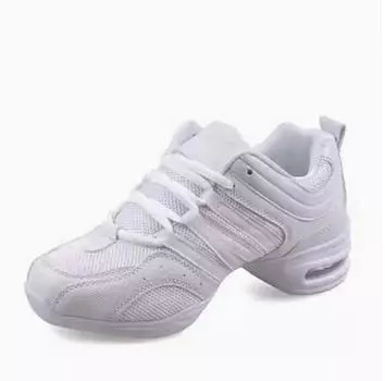 Современные сетчатые туфли для джазовых танцев на мягкой подошве для взрослых - Всесезонная фитнес-обувь 35