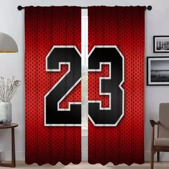 Современные шторы для гостиной, 2 шт., шторы для домашнего интерьера JordanS, тюль для спальни, затемняющие шторы для кухни W50xH70cmx2pcs-CL