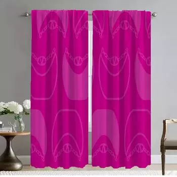 Современные шторы для гостиной Camera Valentinos Partition Blackout Curtain for Room 2 Panel Home Interior Curtains Shades W50xH70cmx2pcs-CL