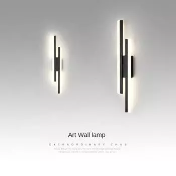 Современные скандинавские минималистские бра светильник для гостиной спальни настенные светильники для отелей Tricolor