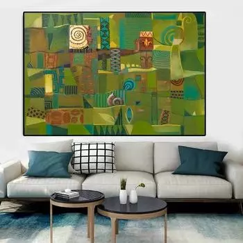 Современные специальные картины на холсте, абстрактные пейзажные постеры и принты, настенные художественные картины для гостиной, украшения дома, Куадрос 21x30 No Frame