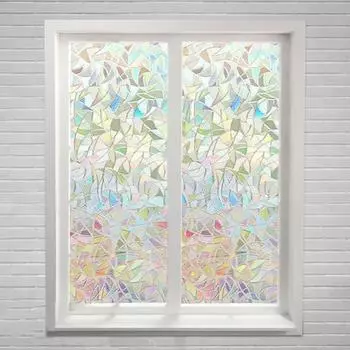 Современные статические наклейки на стекло в 3 стилях, взрывобезопасные наклейки на окна, хозяйственные принадлежности 45cm C