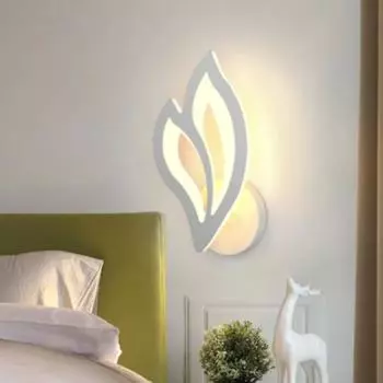 Современные светодиодные настенные светильники, акриловые прикроватные лампы, внутреннее освещение, настенный декор, теплые настенные светильники для украшения гостиной