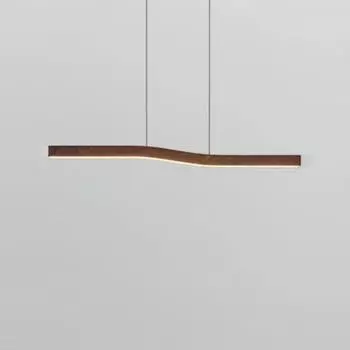 Современные светодиодные подвесные светильники для столовой, скандинавские деревянные подвесные светильники для офиса/бара, цветные затемняющие подвесные светильники cool white