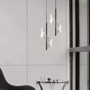 Современные светодиодные подвесные светильники, подвесная лампа, внутреннее освещение для дома, прикроватная тумбочка, украшение гостиной, обеденные столы, подвесной светильник для прохода changeable