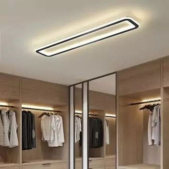 Современные светодиодные потолочные светильники для гостиной, спальни, балкона, прохода, коридора, люстры, светильники для внутреннего освещения, люстры Warm White(no RC)