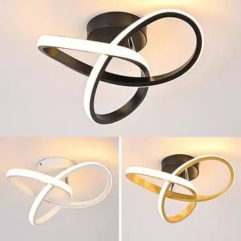 Современные светодиодные потолочные светильники для прохода, домашнее освещение, светодиодные накладные светильники для крыльца, спальни, гостиной, коридора, освещения балкона Cool white белый