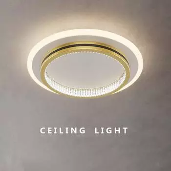 Современные светодиодные потолочные светильники для входа в дом, светильники для внутреннего освещения с хрустальными абажурами, круглые квадратные светильники Luminaria Warm white