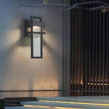 Современные светодиодные водонепроницаемые настенные светильники для освещения балконов, коридоров, дворов, входов в виллы, настенные светильники, светильники Warm White теплый белый