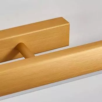 Современные светодиодные зеркальные светильники, настенные светильники для спальни, ванной комнаты, туалетного столика, зеркала, декоративные настенные светильники, внутреннее освещение Warm White 3000k чёрный