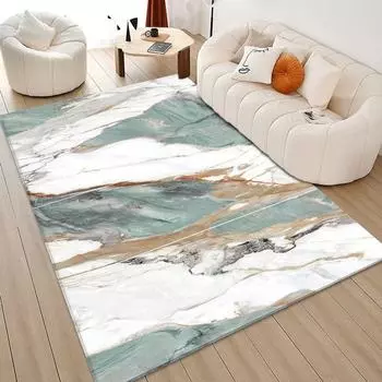 Современный Абстрактный Большой Ковер Для Гостиной Мягкий Коврик Для Спальни Впитывающий Нескользящий Кухонный Коврик Коврик Для Ванной 40x60cm 1pcs