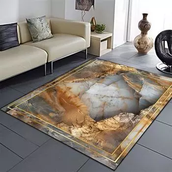 Современный абстрактный ковер, роскошные ковры для гостиной, большой спальни, декор, прикроватный коврик, домашний гардероб, коврик для гостиной, моющийся 60x90cm door mat
