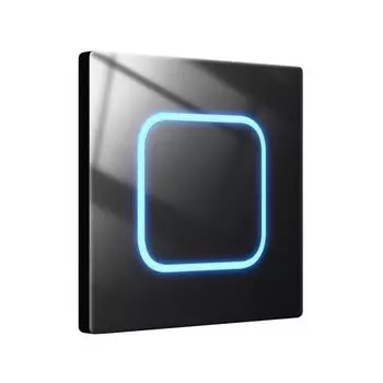Современный электрический выключатель света Панель из закаленного стекла Настенный выключатель света 1/2/3/4 клавиши Настенный выключатель с панелью из стекла Долговечный A