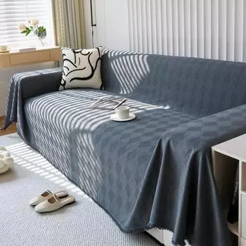 Современный чехол для дивана из синели, универсальное диванное полотенце, накидка против кошачьих царапин, диванное одеяло для декора гостиной 180x130