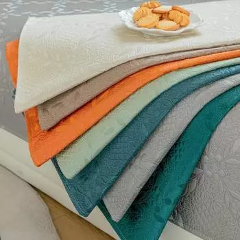 Современный чехол для дивана, высокоточный жаккардовый диван, полотенце, противоскользящая универсальная комбинированная подушка для дивана для защиты гостиной 70x70cm 1pcs