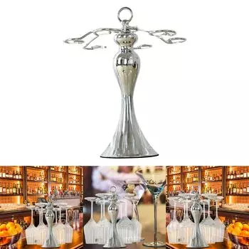 Современный держатель для бокалов для вина, отдельно стоящий настольный стеллаж для хранения, подставка для винных стаканов, металлический держатель для винных стаканов