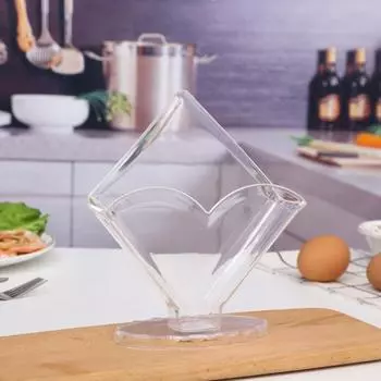 Современный держатель для салфеток Прозрачный диспенсер для бумажных салфеток Чехол для домашнего хозяйства Коробка для салфеток Главная L