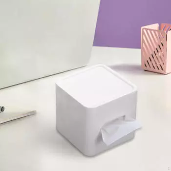 Современный диспенсер для салфеток для использования дома и в офисе белый