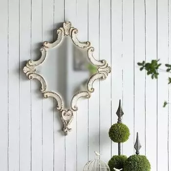 Современный дизайн настенное зеркало подвесное для гостиной квадратное макраме скандинавские зеркала ретро свадебное декоративное украшение Spiegel для дома