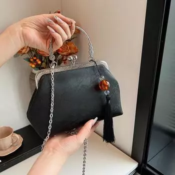 Современный дизайн, женская сумка через плечо из искусственной кожи, элегантная, изящная, небольшого размера, отличного качества, элегантный темперамент, женский подарок для матери