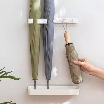 Современный длинный короткий зонт ведро подвесной дизайн полка для хранения зонтов прихожая стойка для зонтов для прихожей белый