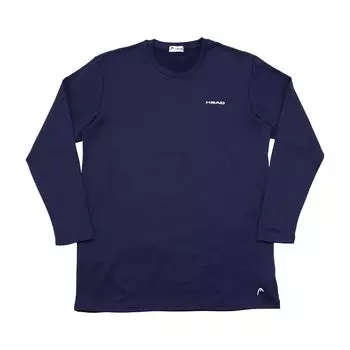 Современный длинный круглый матовый Crew One Navy [Голова] Мужское нижнее белье, рукава, шея, подкладка, шея, нижнее белье, теплое, мужское нижнее белье, эластичное, простое, с острым кончиком,