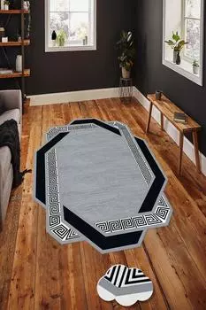 Современный домашний ковер с 3D-печатью, декоративный специальный дизайн, моющийся, нескользящий, устойчивый к пятнам мягкий коврик для спальни, гостиной