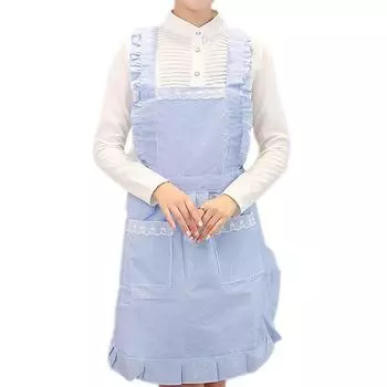 Современный фартук для женщин и девочек, водонепроницаемый, для приготовления пищи, против масла, для кухни, барбекю