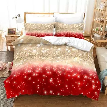 Современный градиентный красочный комплект постельного белья абстрактный пододеяльник микрофибра одеяло покрывало King Queen для взрослых подростков детская комната декор 70x133cm 2pcs