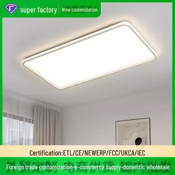 Современный комплект потолочных светильников высокого класса для гостиной и спальни Warm Light