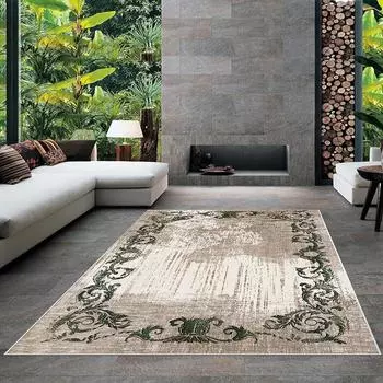 Современный ковер для гостиной с нескользящим основанием, который необходимо распечатать с помощью цветной цифровой печати с рисунком.