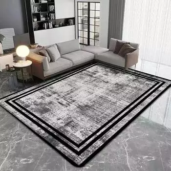 Современный ковер из нескользящей фланели для домашнего декора, гостиной, спальни, кухни, коврик для машинной стирки 40X60cm-16x24in