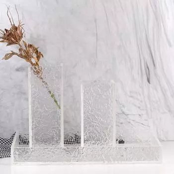 Современный креативный свет роскошная ваза украшение водная рябь цветочная композиция гостиная обеденный стол модель комната мягкое украшение украшение