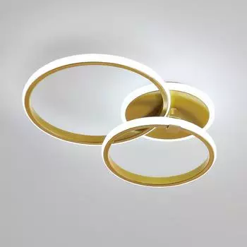 Современный круглый светодиодный потолочный светильник Металлический коммерческий потолочный светильник подходит для гостиной, спальни, детской комнаты, офисного потолочного светильника