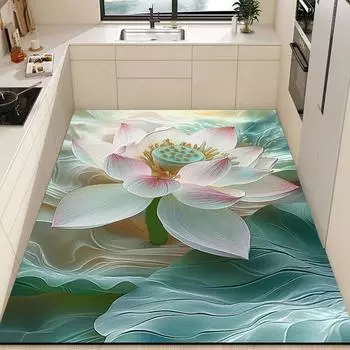 Современный легкий роскошный коврик для входа, коврик для входа, впитывающий противоскользящий коврик, пылевой коврик 40 * 60CM One touch clean