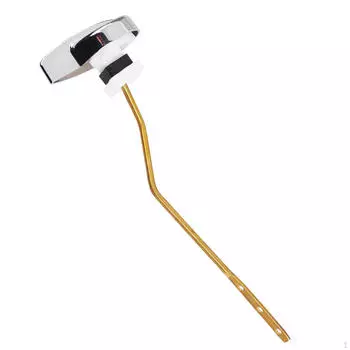 Современный медный рычаг бачка унитаза - простая установка для модернизации ванной комнаты FrontStraight 17x3cm