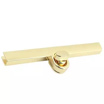 Современный металлический поворотный замок 9,5 см для сумок ручной работы, надежная застежка кошелька, аксессуар для замены замка кошелька 1