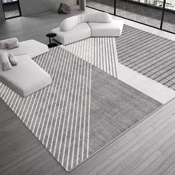 Современный минималистский ковер большого размера для гостиной, дивана, ковер, пушистый, мягкий, для украшения спальни, прикроватный коврик, впитывающий коврик для кухни 60x90cm door mat