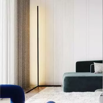 Современный минималистский светодиодный напольный светильник для дивана, угла спальни, прикроватной тумбочки, гостиной, домашнего декора, настроения, бесступенчатого затемнения Warm White