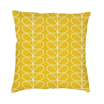 Современный многоствольный чехол для диванной подушки Orla Kiely, мягкие наволочки середины века со скандинавскими цветами и наволочками для домашнего декора, наволочка 30x30cm 12x12in